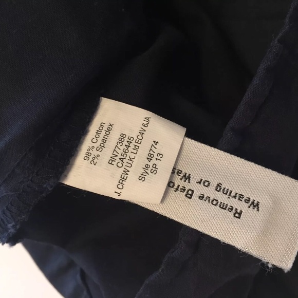 J. Crew Navy Blue Bermuda Shorts - 2 - Picture 5 of 5